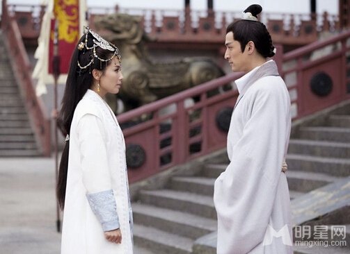 劉濤、胡歌《瑯琊榜》劇照