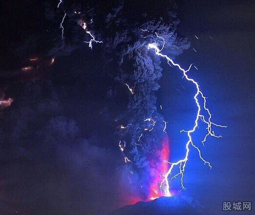 智利火山爆發(fā)