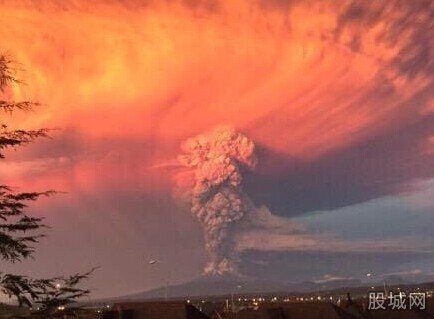 智利火山爆發(fā)