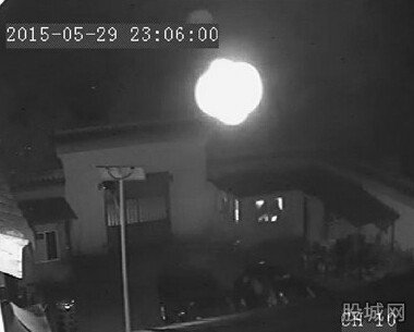 UFO夜闖安徽白塔寺
