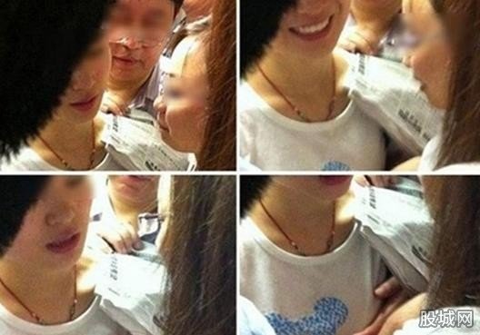 瞌睡男吃美女豆腐